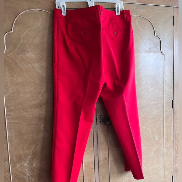Liz Claiborne Career Emma classic red pants NWOT - Picture 6 of 14